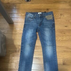 Hudson boys  Blue Jeans with Tan Pocket